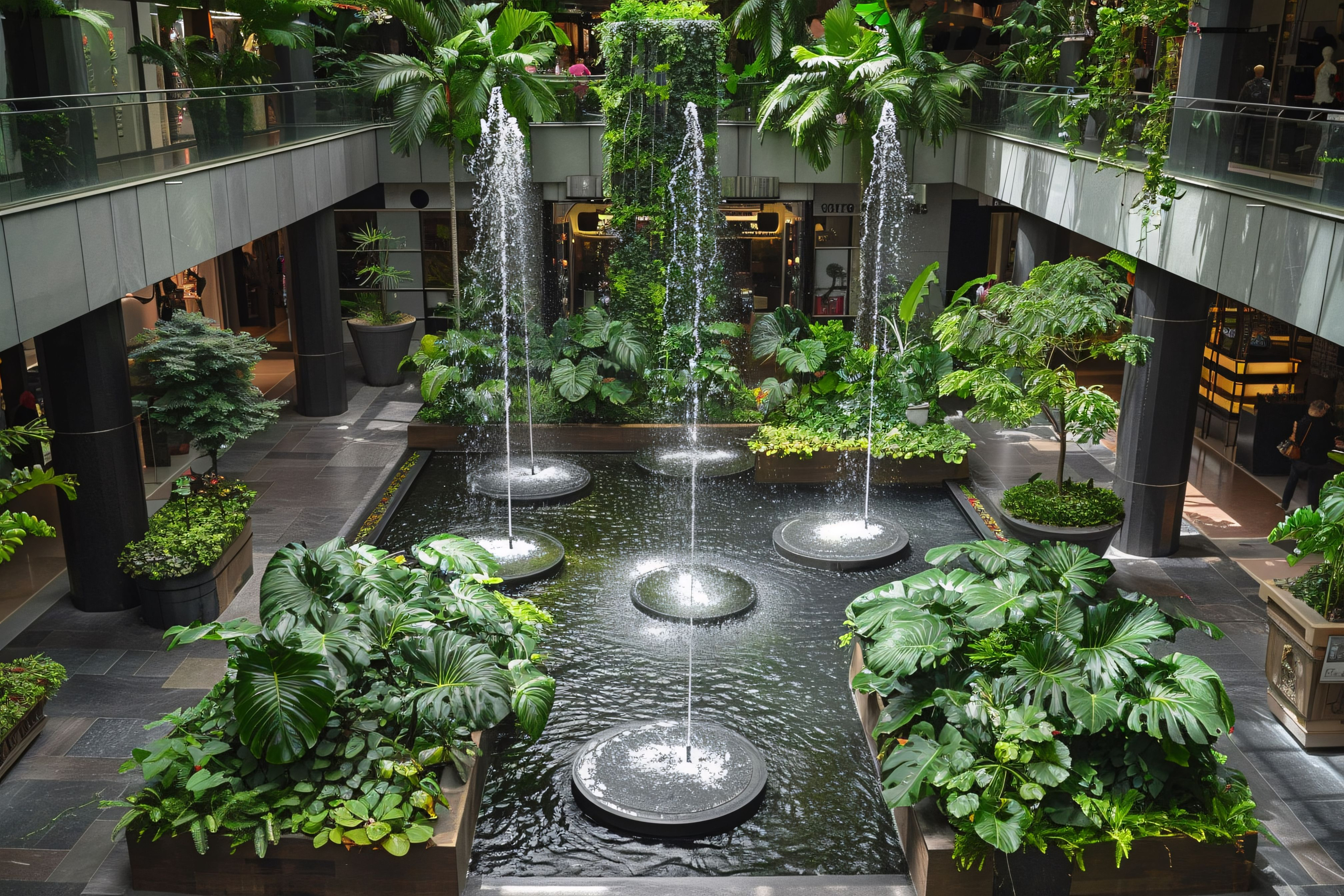 Patio Interior Moderno